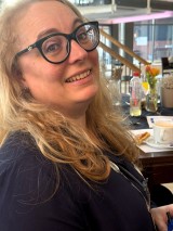 Schulleiterin Frau Krebs gestaltete das Treffen aktiv mit und suchte den Austausch.