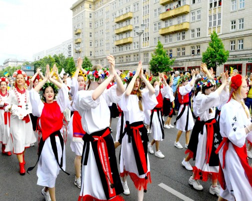 Ausgelassene Stimmung